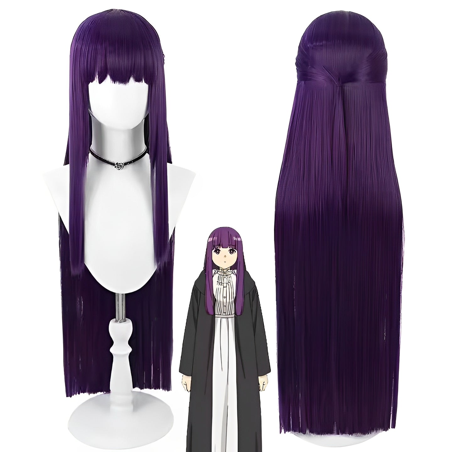 Fern Cosplay Set with a Wig Frieren Beyond Journey's End Anime Japan