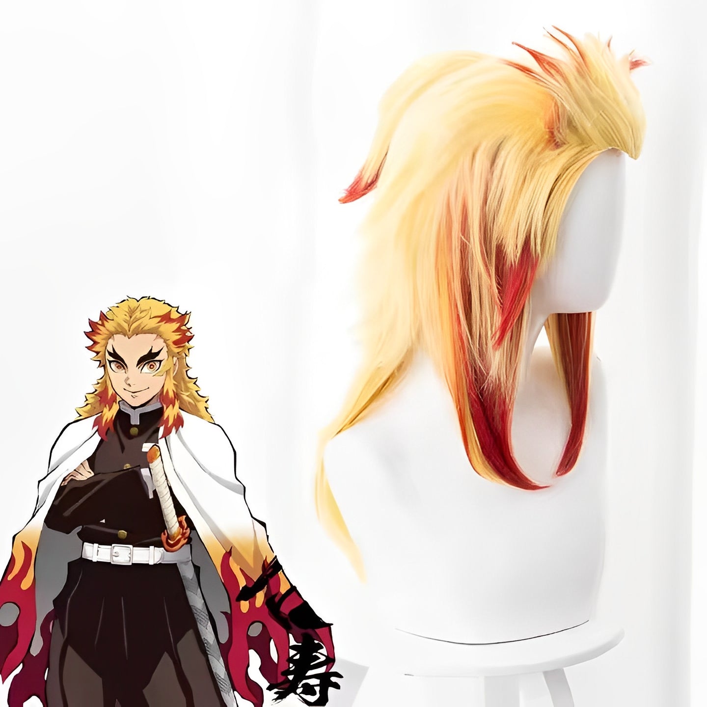 Kyojuro Rengoku Flame Hashira Cosplay Demon Slayer Kimetsu no Yaiba Japan