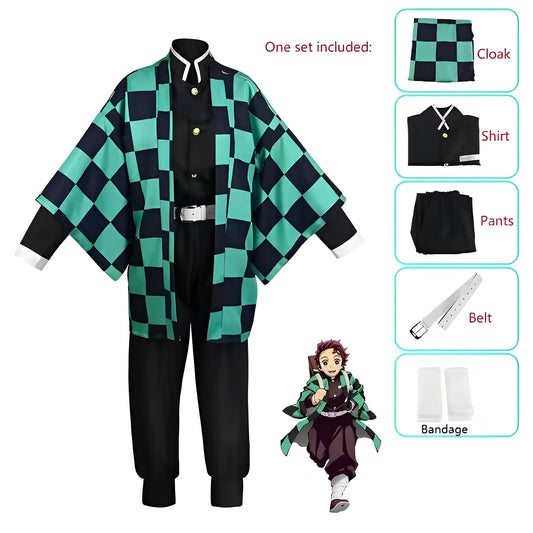 Tanjiro Kamado Cosplay Set Demon Slayer Kimetsu no Yaiba Japan