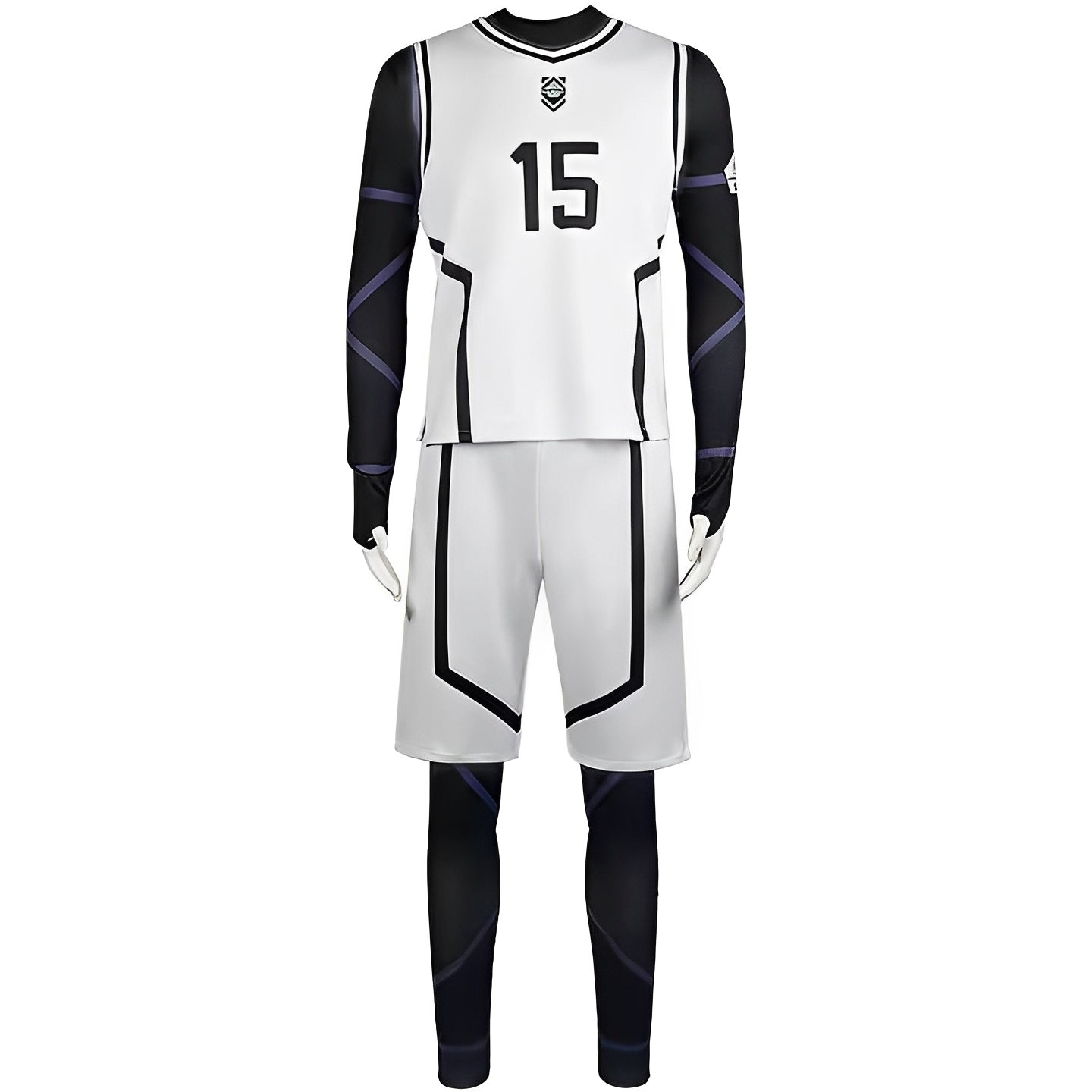 Yoichi Isagi Uniform (White) Cosplay Blue Rock Anime Japan