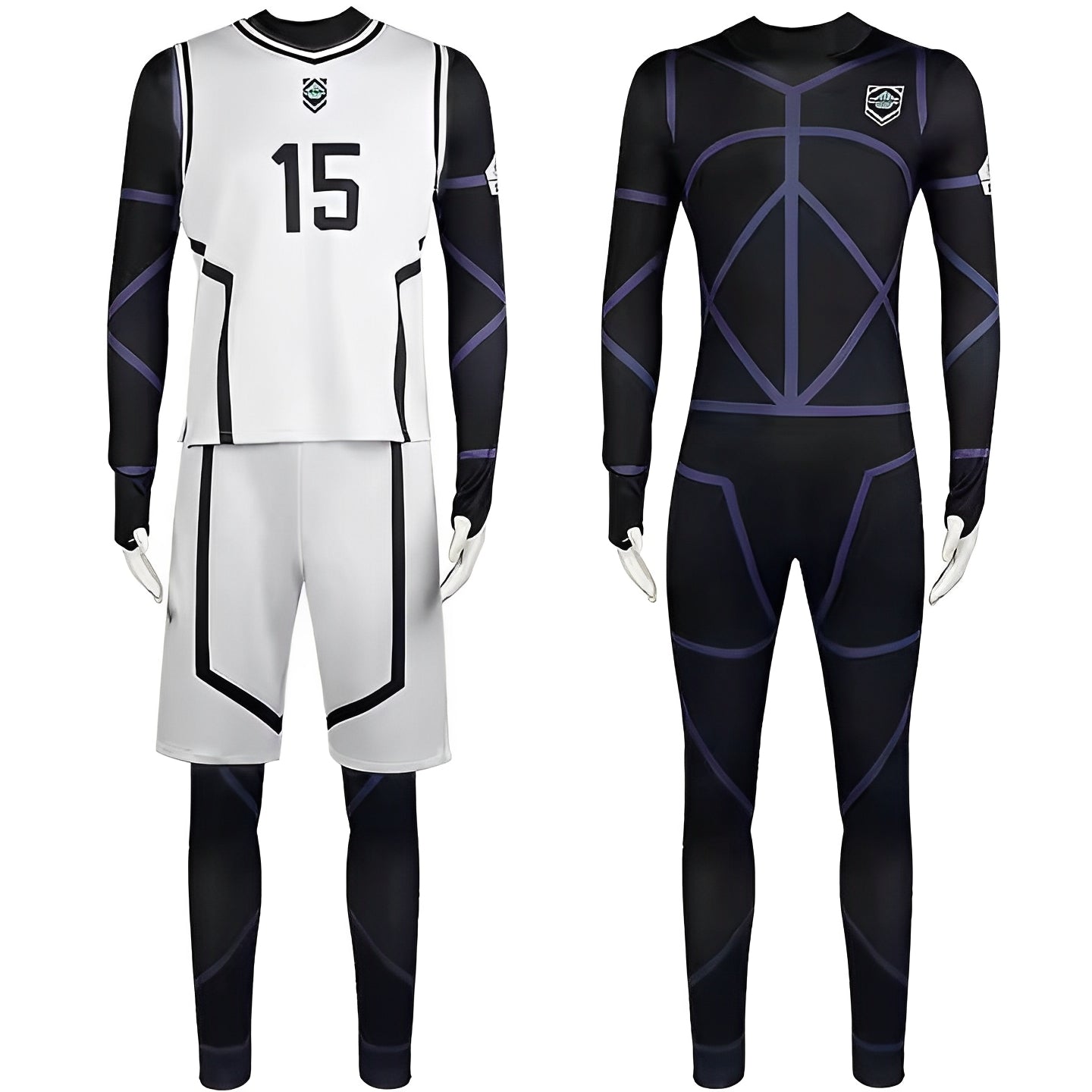 Yoichi Isagi Uniform (White) Cosplay Blue Rock Anime Japan