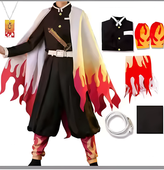 Kyojuro Rengoku Flame Hashira Cosplay Demon Slayer Kimetsu no Yaiba Japan