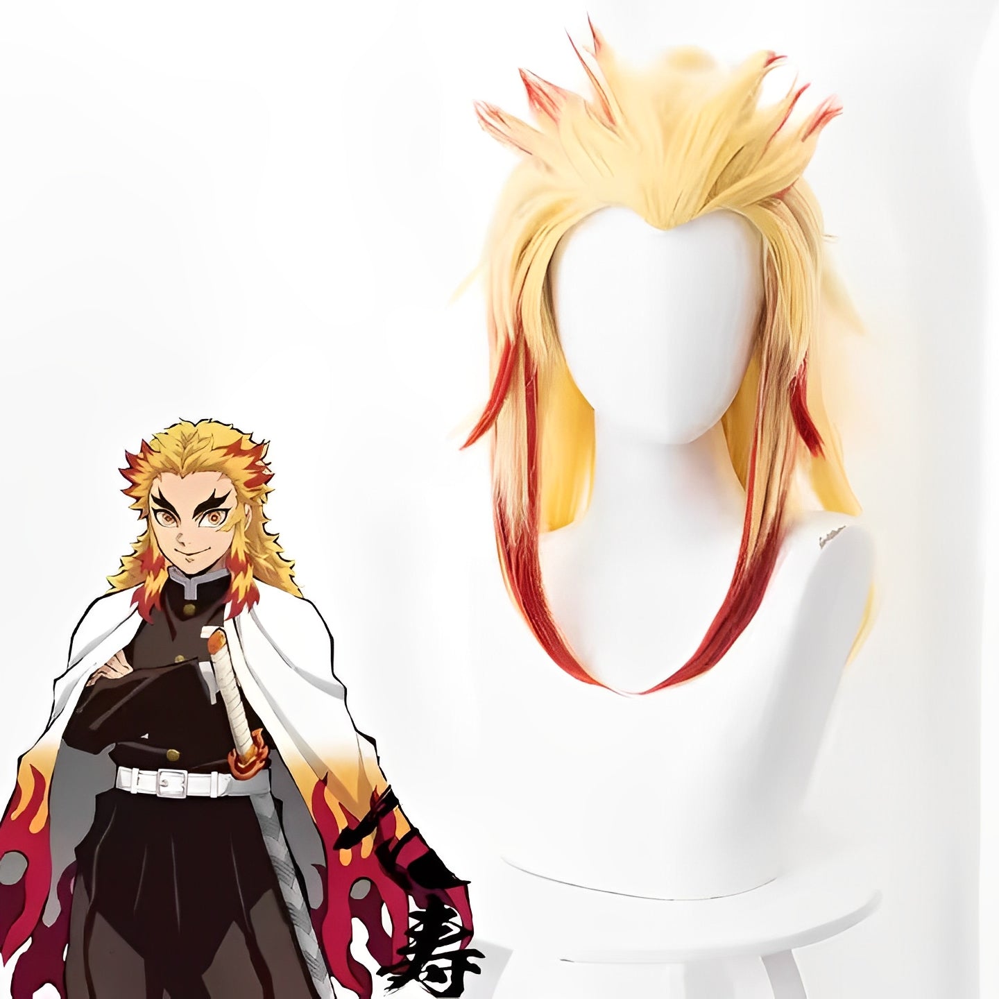 Kyojuro Rengoku Flame Hashira Cosplay Demon Slayer Kimetsu no Yaiba Japan