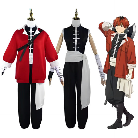 Stark Cosplay Set with a Wig  Frieren Beyond Journey's End Anime Japan