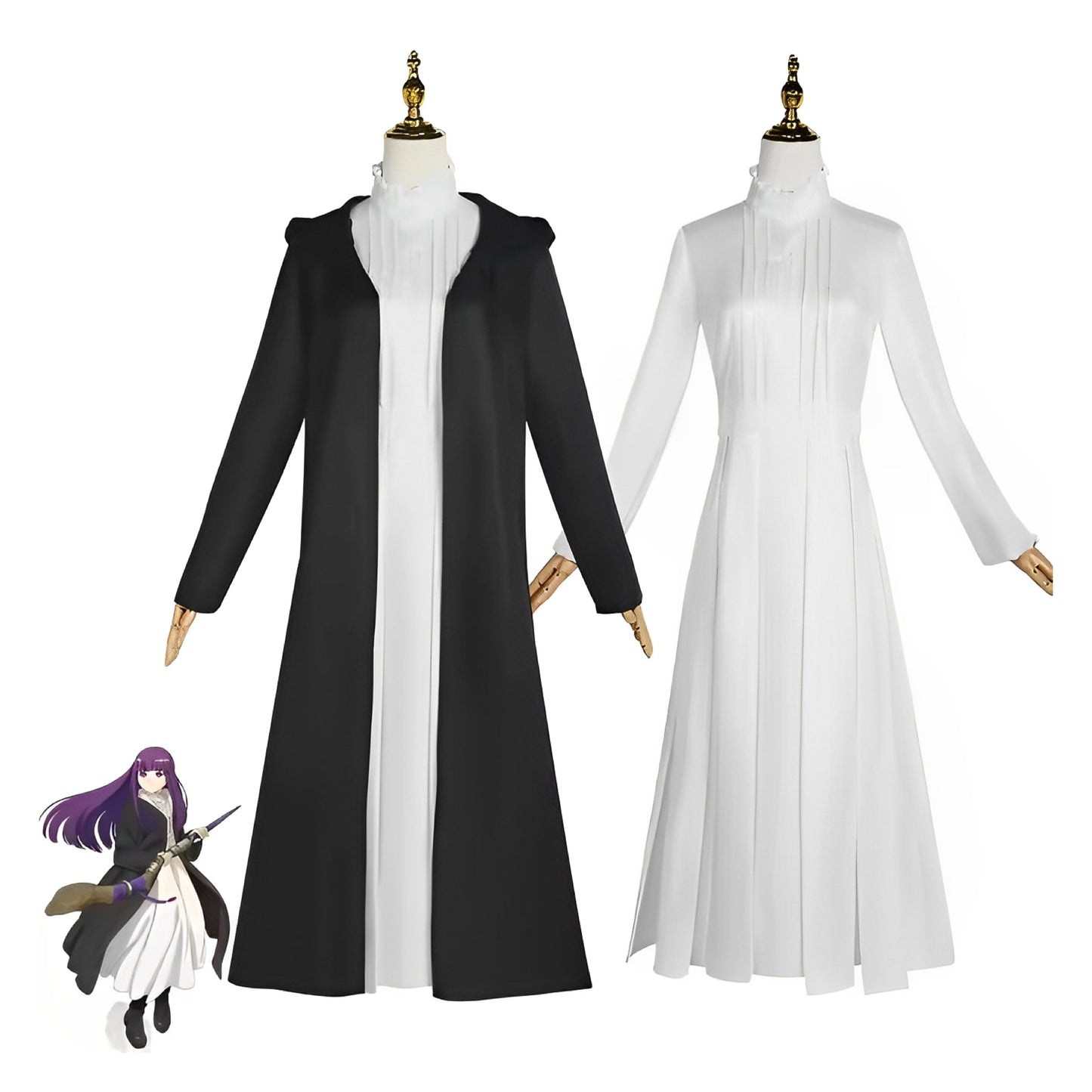 Fern Cosplay Set with a Wig Frieren Beyond Journey's End Anime Japan